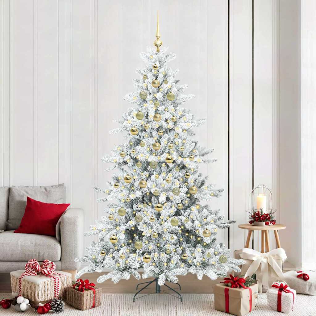 Sapin de Noël Artificiel à Branches Articulées 210 cm PVC