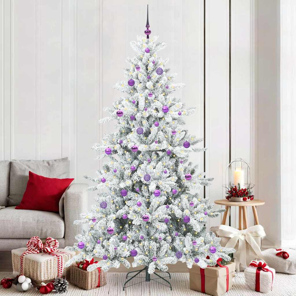 Sapin de Noël Artificiel à Branches Articulées 210 cm PVC