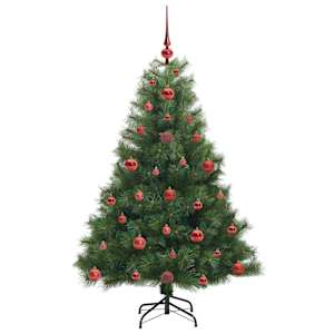 Umělý vánoční stromeček s stojanem Zelená 120 cm PE a PVC - obrázek 4