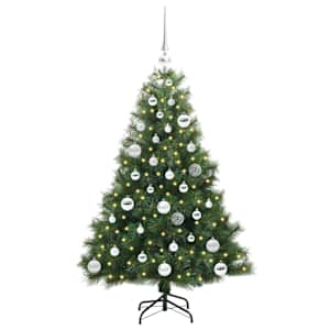Umělý vánoční stromeček s stojanem Zelená 120 cm PE a PVC - obrázek 3