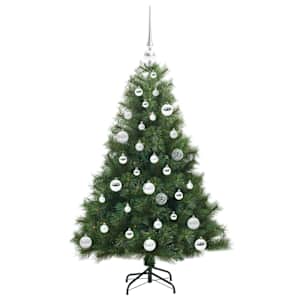 Umělý vánoční stromeček s stojanem Zelená 120 cm PE a PVC - obrázek 4