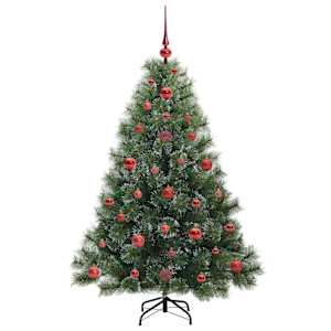 Umělý vánoční stromeček s stojanem Zelená 120 cm PE a PVC - obrázek 4