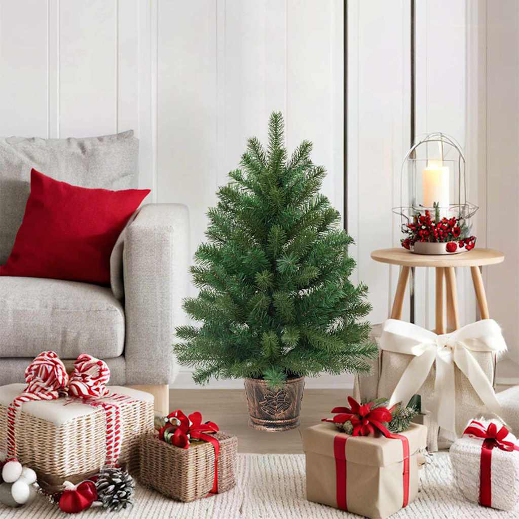 Sapin de Noël artificiel Vert 95 cm PVC, PE et acier