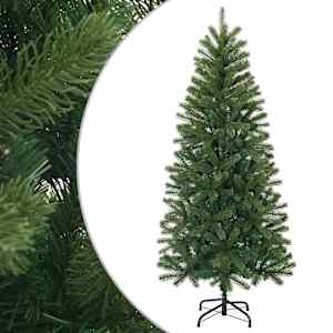 vidaXL Tehisj&otilde;ulupuu Roheline 120 cm PVC, PE ja teras