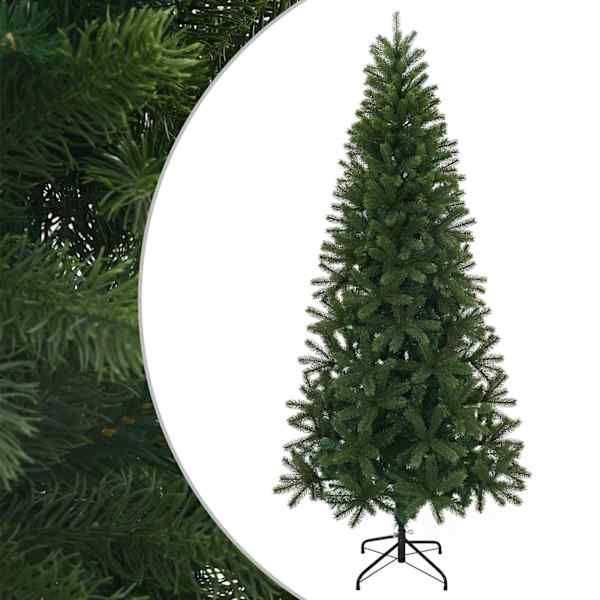 vidaXL Tehisj&otilde;ulupuu Roheline 180 cm PVC, PE ja teras