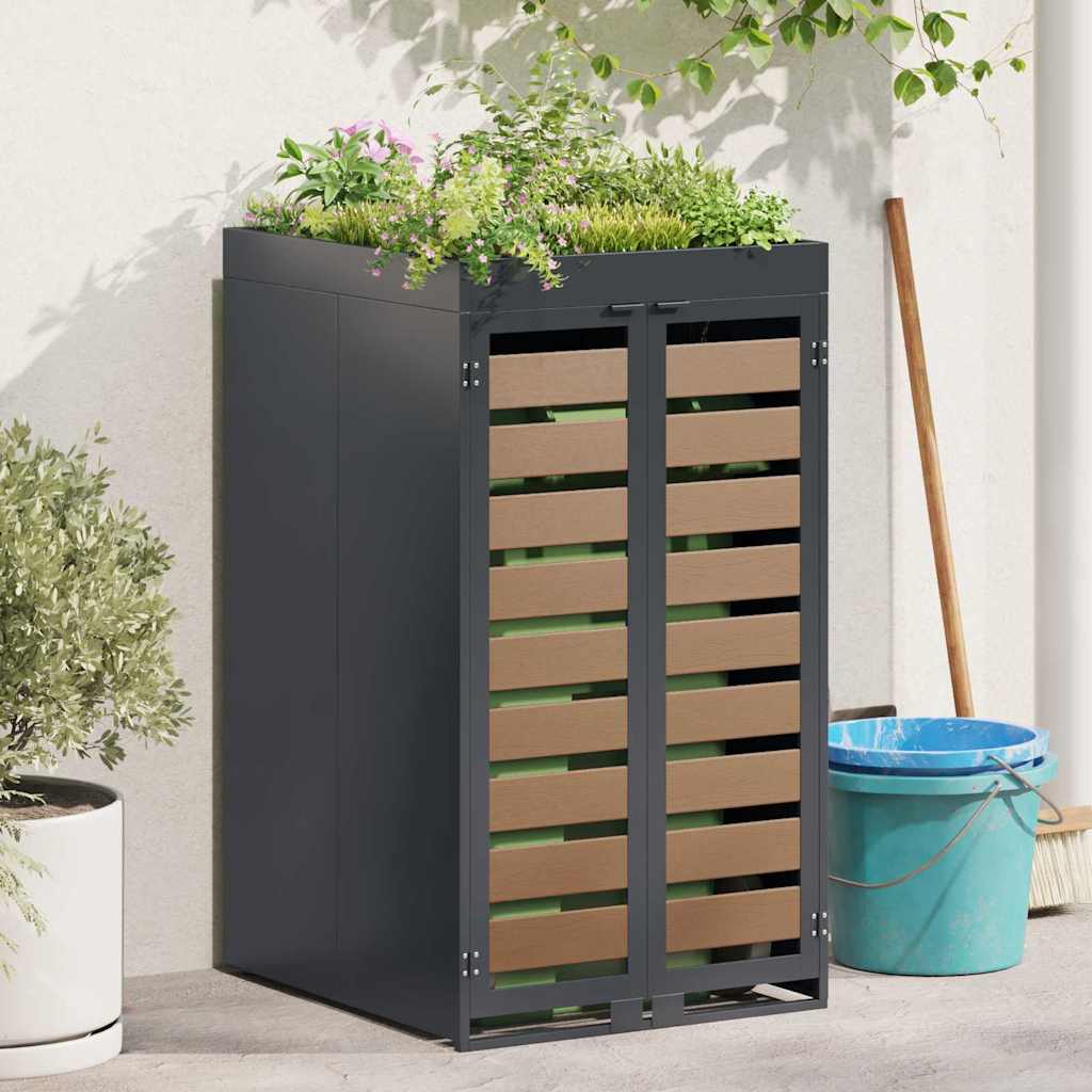 Produse și articole de uz casnic - Depozit pentru coșuri cu acoperiș pentru plante pentru coș de 240L