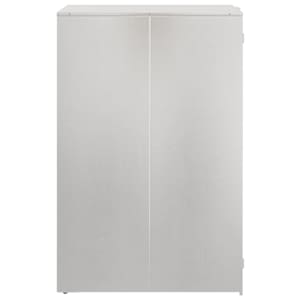 Skladování s košem s plynovým víkem pro koš 240L Stříbrná - obrázek 7