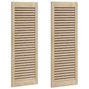 Skříňové dveře se dveřmi 2 pcs Přírodní 110 x 2,1 x 39,5 cm - obrázek 2