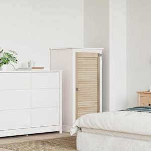 Vrata omare Naravna 49,5 x 2,1 x 110 cm Masivno borovo les