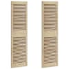 vidaXL Kappi Uks uksega 2 tk Naturaalne 140,5 x 2,1 x 39,5 cm