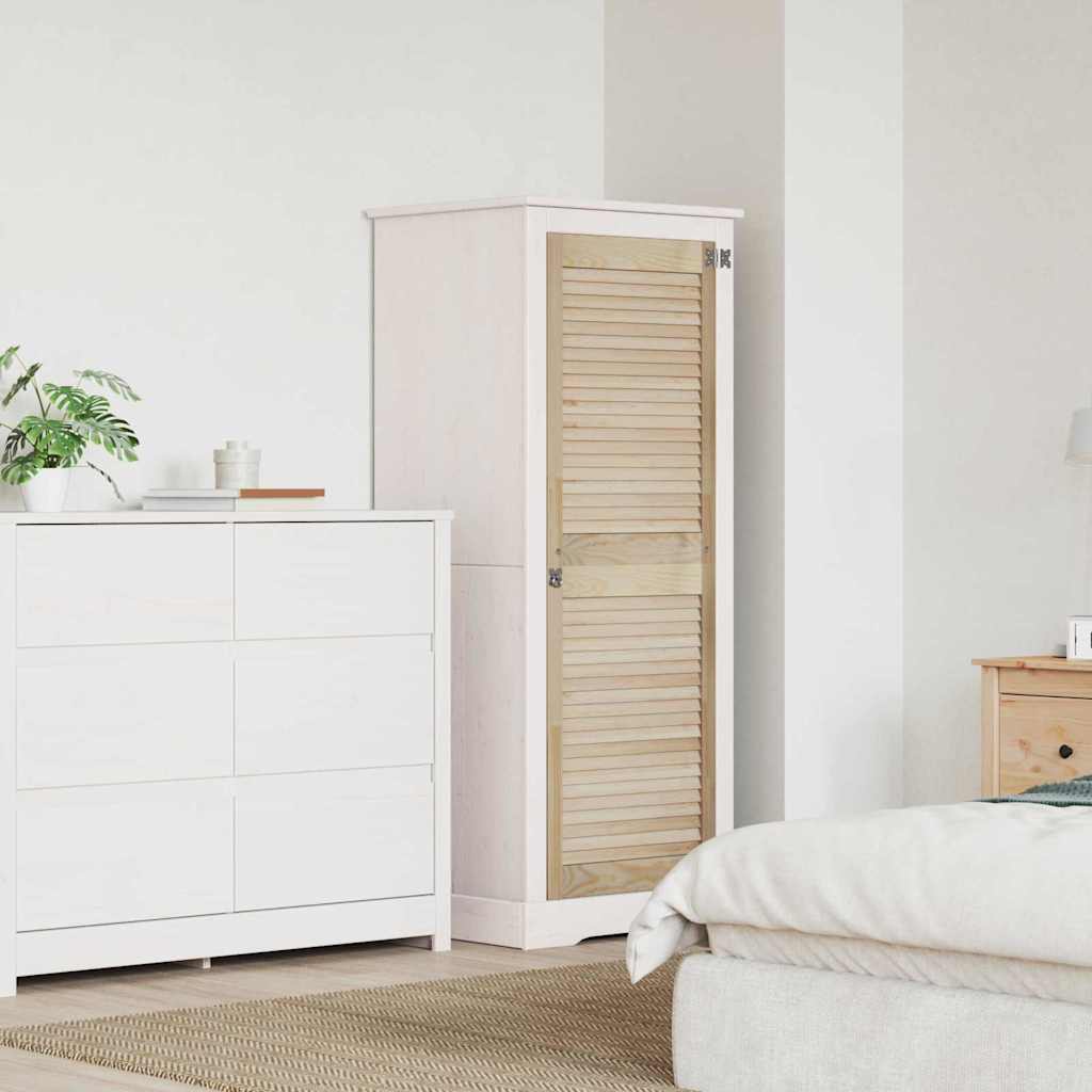 vidaXL Ușă de Dulap Maro 140.5 x 49.5 x 2.1 cm Lemn masiv de pin