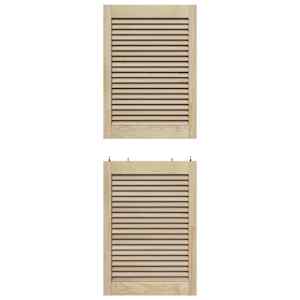 Skříňové dveře se dveřmi 2 pcs Přírodní 49,5 x 2,1 x 140,5 cm - obrázek 8