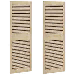 Skříňové dveře se dveřmi 2 pcs Přírodní 49,5 x 2,1 x 140,5 cm - obrázek 2