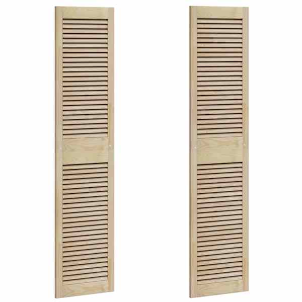 vidaXL Kappi Uks 2 tk Naturaalne 170 x 2,1 x 39,5 cm Toekas m&auml;nnipuit