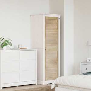 Vrata omare Naravna 170 x 2,1 x 49,5 cm Masivno borovo les