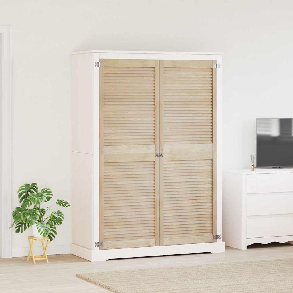 vidaXL Uși de cabinet 2 pcs Maro 170 x 59.5 x 2.1 cm Lemn masiv de pin
