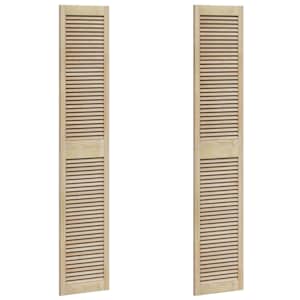Skříňové dveře se dveřmi 2 pcs Přírodní 201 x 2,1 x 39,5 cm - obrázek 2