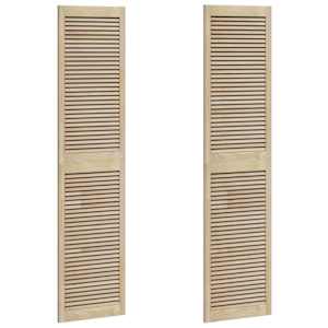 Skříňové dveře se dveřmi 2 pcs Přírodní 201 x 2,1 x 49,5 cm - obrázek 2