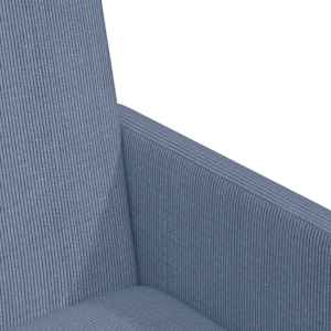 Jídelní židle na kolečkách s koly 2 pcs Modrá 57 x 66 x 94 cm - obrázek 7