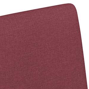 Jídelní židle na kolečkách 2 pcs vínová červená 57 x 66 x 94 cm - obrázek 8