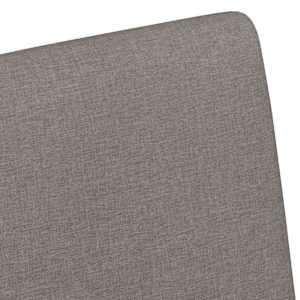 Jídelní židle na kolečkách 2 pcs Taupe 57 x 66 x 94 cm textil - obrázek 8