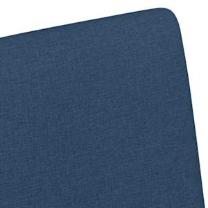 Jídelní židle na kolečkách 2 pcs Modrá 57 x 66 x 94 cm textil - obrázek 8