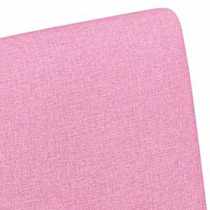 Jídelní židle na kolečkách 2 pcs Růžová 57 x 66 x 94 cm textil - obrázek 8