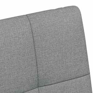 Jídelní židle na kolečkách 2 pcs Světle šedá 58 x 65 x 94 cm - obrázek 8