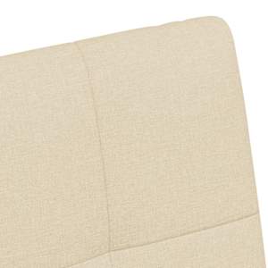 Jídelní židle na kolečkách 2 pcs Krémová 58 x 65 x 94 cm textil - obrázek 8