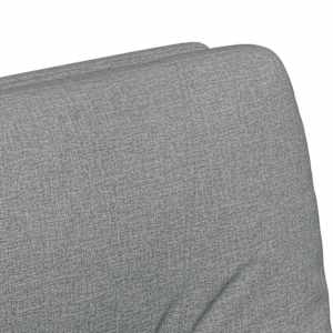 Jídelní židle na kolečkách 2 pcs Světle šedá 57 x 67 x 95 cm - obrázek 8