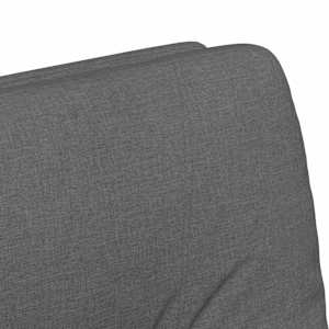 Jídelní židle na kolečkách 2 pcs Tmavě šedá 57 x 67 x 95 cm - obrázek 8