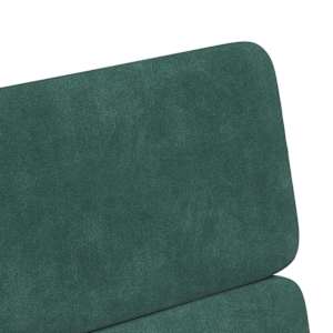 Jídelní židle na kolečkách 2 pcs Tmavě zelená 58 x 65 x 98 cm - obrázek 8