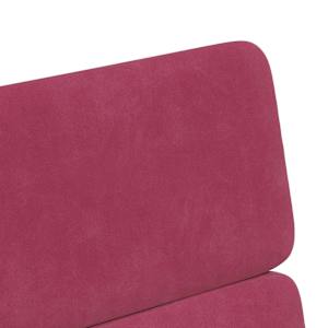 Jídelní židle na kolečkách 2 pcs vínová červená 58 x 65 x 98 cm - obrázek 8