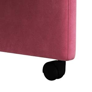 Jídelní židle na kolečkách 2 pcs vínová červená 58 x 65 x 98 cm - obrázek 9