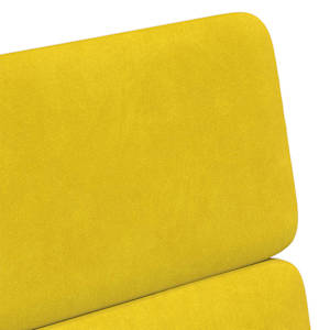Jídelní židle na kolečkách 2 pcs Žlutá 58 x 65 x 98 cm samet - obrázek 8