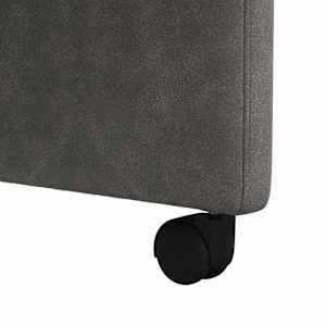 Jídelní židle na kolečkách s koly 2 pcs Černá 58 x 67 x 97 cm - obrázek 9