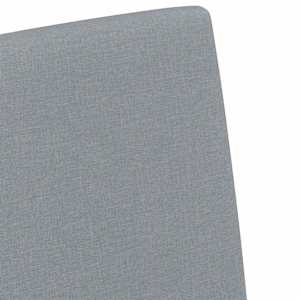 Jídelní židle 2 pcs Světle šedá 57 x 67 x 95 cm textil - obrázek 8