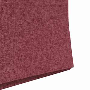Jídelní židle 2 pcs vínová červená 57 x 67 x 95 cm textil - obrázek 9