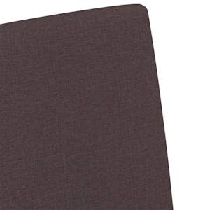 Jídelní židle 2 pcs Tmavě hnědá 57 x 67 x 95 cm textil - obrázek 8