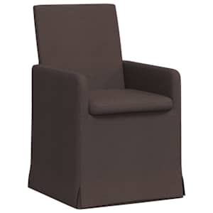 vidaXL S&ouml;&ouml;gitoa Toolid 2 tk kangas Tumepruun 57 x 67 x 95 cm
