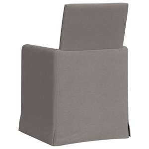 Jídelní židle 2 pcs Taupe 57 x 67 x 95 cm textil - obrázek 6