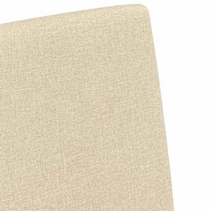 Jídelní židle 2 pcs Krémová 57 x 67 x 95 cm textil - obrázek 8