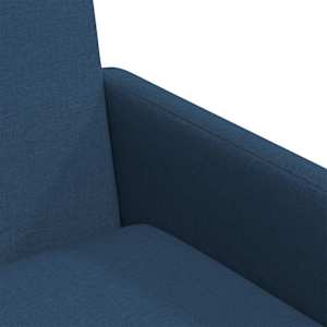 Jídelní židle 2 pcs Modrá 57 x 67 x 95 cm textil - obrázek 7
