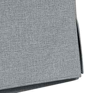 Jídelní židle 2 pcs Světle šedá 57 x 67 x 98 cm textil - obrázek 9