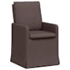 vidaXL S&ouml;&ouml;gitoa Toolid 2 tk kangas Tumepruun 57 x 67 x 98 cm