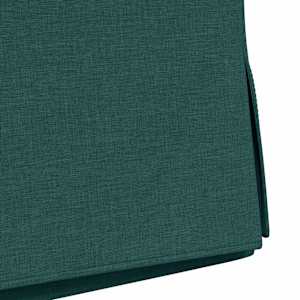 Jídelní židle 2 pcs Tmavě zelená 57 x 67 x 98 cm textil - obrázek 9