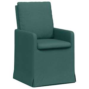 vidaXL S&ouml;&ouml;gitoa Toolid 2 tk kangas Tumeroheline 57 x 67 x 98 cm