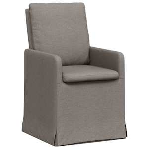 vidaXL S&ouml;&ouml;gitoa Toolid 2 tk kangas Pruunikashall 57 x 67 x 98 cm