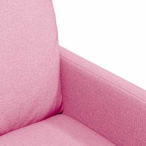 Jídelní židle 2 pcs Růžová 57 x 67 x 98 cm textil - obrázek 7