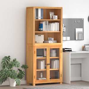 Komplet shranjevalnega pohištva z vrati Rjava Konstruiran les